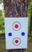 KNIFE THROWING TARGET - Double Sided - POLYETHYLENE - 20 x 14 x 2 Only $64.99 - #936